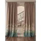 Комплект штор At home Базовая коллекция AT919208 на шторной ленте 260x150 см цвет коричневый