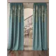 Комплект штор At home Базовая коллекция AT919187 на шторной ленте 260x150 см цвет синий