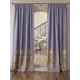 Комплект штор At home Базовая коллекция AT919116 на шторной ленте 260x150 см цвет фиолетовый