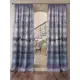 Комплект штор At home Базовая коллекция AT919094 на шторной ленте 260x150 см цвет синий