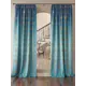 Комплект штор At home Базовая коллекция AT919082 на шторной ленте 260x150 см цвет синий