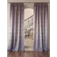Комплект штор At home Базовая коллекция AT919079 на шторной ленте 260x150 см цвет фиолетовый