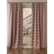 Комплект штор At home Базовая коллекция AT919053 на шторной ленте 260x150 см цвет оранжевый