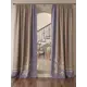 Комплект штор At home Базовая коллекция AT919021 на шторной ленте 260x150 см цвет бежевый