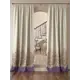 Комплект штор At home Базовая коллекция AT919017 на шторной ленте 260x150 см цвет бежевый