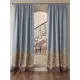 Комплект штор At home Базовая коллекция AT919010 на шторной ленте 260x150 см цвет серый