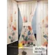 Тюль At home Базовая коллекция AT764157 на шторной ленте 140x100 см цвет красный