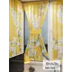 Тюль At home Базовая коллекция AT764154 на шторной ленте 140x100 см цвет синий