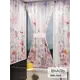 Тюль At home Базовая коллекция AT764128 на шторной ленте 140x100 см цвет розовый