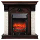 Каминокомплект Realflame Corfino STD/18 NT + Fobos Lux BL цвет Орех итальянский