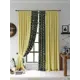 Комплект штор At home Базовая коллекция AT954135 на шторной ленте 270x220 см цвет желтый