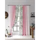 Комплект штор At home Базовая коллекция AT954087 на шторной ленте 270x220 см цвет розовый