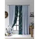 Комплект штор At home Базовая коллекция AT954074 на шторной ленте 270x220 см цвет синий