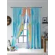 Комплект штор At home Базовая коллекция AT954047 на шторной ленте 270x220 см цвет синий