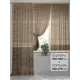 Комплект штор At home Базовая коллекция AT559092-270 на шторной ленте 270x150 см цвет коричневый