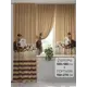 Комплект штор At home Базовая коллекция AT559072-270 на шторной ленте 270x150 см цвет белый