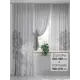 Комплект штор At home Базовая коллекция AT559056-270 на шторной ленте 270x150 см цвет серый