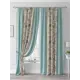 Комплект штор At home Базовая коллекция AT901365 на шторной ленте 250x150 см цвет синий