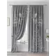 Комплект штор At home Базовая коллекция AT901339 на шторной ленте 250x150 см цвет серый