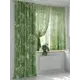 Комплект штор At home Базовая коллекция AT551079-280 на шторной ленте 280x150 см цвет зеленый