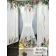 Тюль At home Базовая коллекция AT764005 на шторной ленте 140x100 см цвет белый