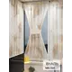 Тюль At home Базовая коллекция AT764026 на шторной ленте 140x100 см цвет бежевый