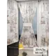 Тюль At home Базовая коллекция AT764030 на шторной ленте 140x100 см цвет белый