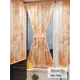 Тюль At home Базовая коллекция AT764040 на шторной ленте 140x100 см цвет оранжевый