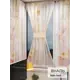 Тюль At home Базовая коллекция AT764143 на шторной ленте 140x100 см цвет розовый