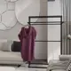 Вешалка напольная Playwoods Clotheshanger 110x170x46 см Металл цвет черный