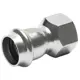 Переходник Franta 3/4"x18 мм ВР-ВПр нержавеющая сталь Aisi 304 V12183400G