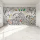 Фотообои флизелиновые Фотообоикин 3D абстракция 500x271 см lem-14_5