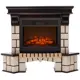 Каминокомплект Realflame Stone Corner 26 АО с очагом Genius 26 1550Вт дуб античный