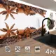 Стеновая панель матовая Фартукофф ФФ - 125 400x60x0.15 см ПВХ цвет белый/коричневый