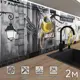 Стеновая панель Фартукофф ФФ - 127 200x60x0.15 см ПВХ цвет серовато-желтый