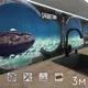 Стеновая панель матовая Фартукофф ФФ - 134 300x60x0.15 см ПВХ цвет синий/коричневый