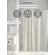 Шторка для ванной комнаты Denastia S000137 180x200см цвет бежевый