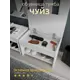 Банкетка Capsula mebel 60x40x35 см 2 полки ЛДСП цвет белый