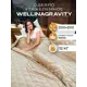 Одеяло утяжеленное Wellinagravity WGS-20-бежевый 12кг, 200x200 см, полиэфирное волокно