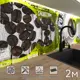 Стеновая панель матовая Фартукофф ФФ - 141 200x60x0.15 см ПВХ цвет зеленый/серо-коричневый