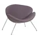 Набор кресел 2 шт Dobrin Emily 81x72x78 см ткань цвет серый