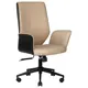 Офисное кресло Dobrin Maxwell LMR-127B 64x110x61 см искусственная кожа цвет кремовый