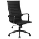 Офисное кресло для руководителя Dobrin Clark Simple 68x109x68 см искусственная кожа цвет черный