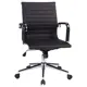 Офисное кресло Dobrin Clayton 68x95x45 см искусственная кожа цвет чёрный