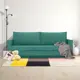 Диван раскладной Cityhd Прямой диван 212x73x74 см велюр цвет бирюзовый