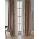 Комплект штор на шторной ленте Comfy Way Лемпинс 150x250 см цвет коричневый