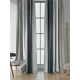 Комплект штор на шторной ленте Comfy Way Ламнирс 150x250 см цвет серый