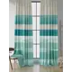 Комплект штор на шторной ленте Comfy Way Геврил 150x250 см цвет бирюзовый