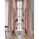 Комплект штор на шторной ленте Comfy Way Ралмирс 150x250 см цвет розовый