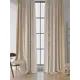Комплект штор на шторной ленте Comfy Way Лименирит 150x250 см цвет бежевый
